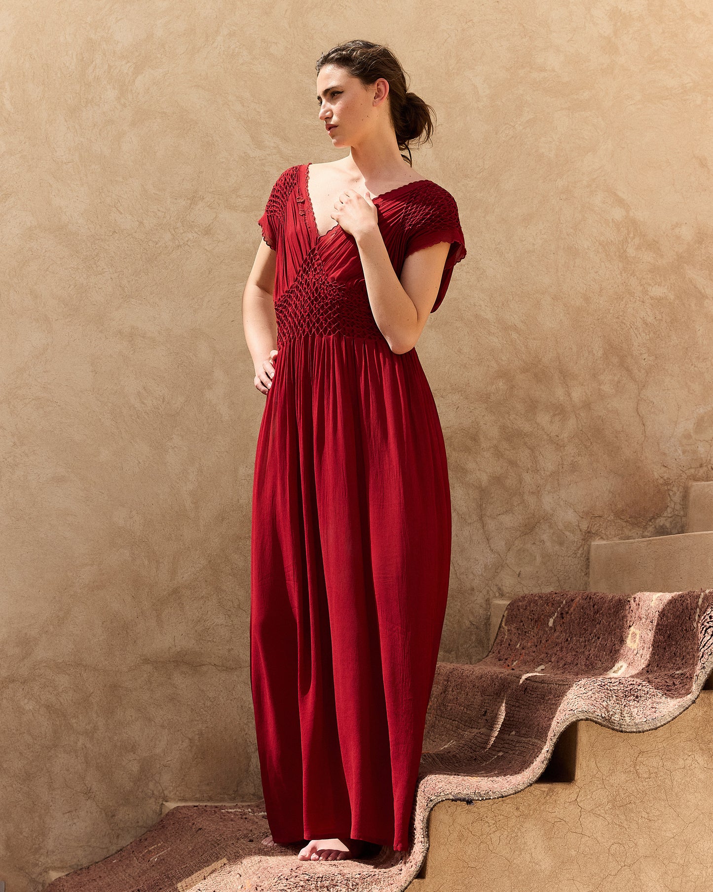 Robe Emira - Rouge