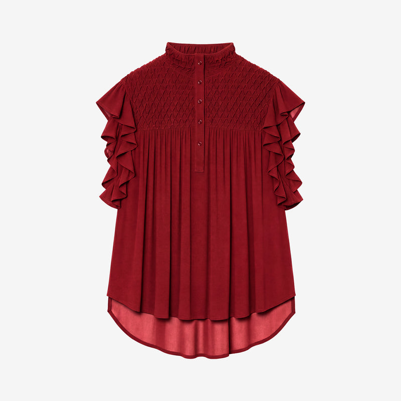 Blouse Esvedra - Rouge
