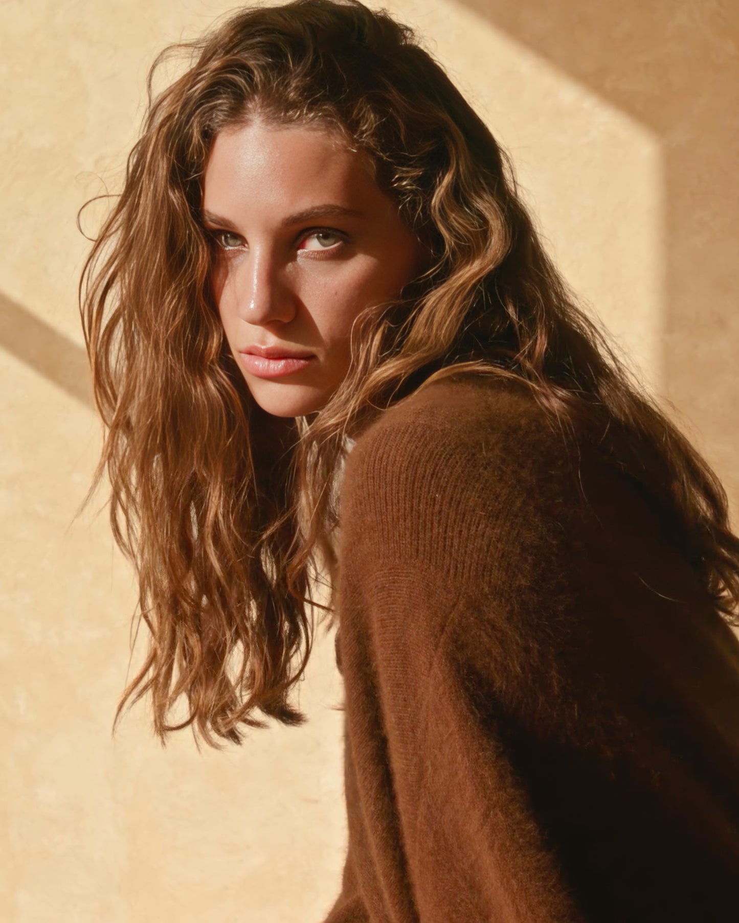 Cardigan Flutter - Marron