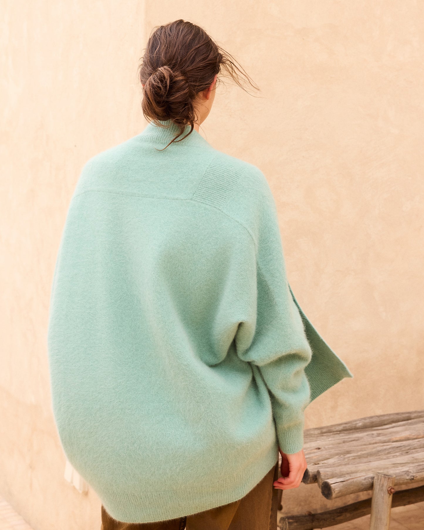 Cardigan Flutter - Menthe