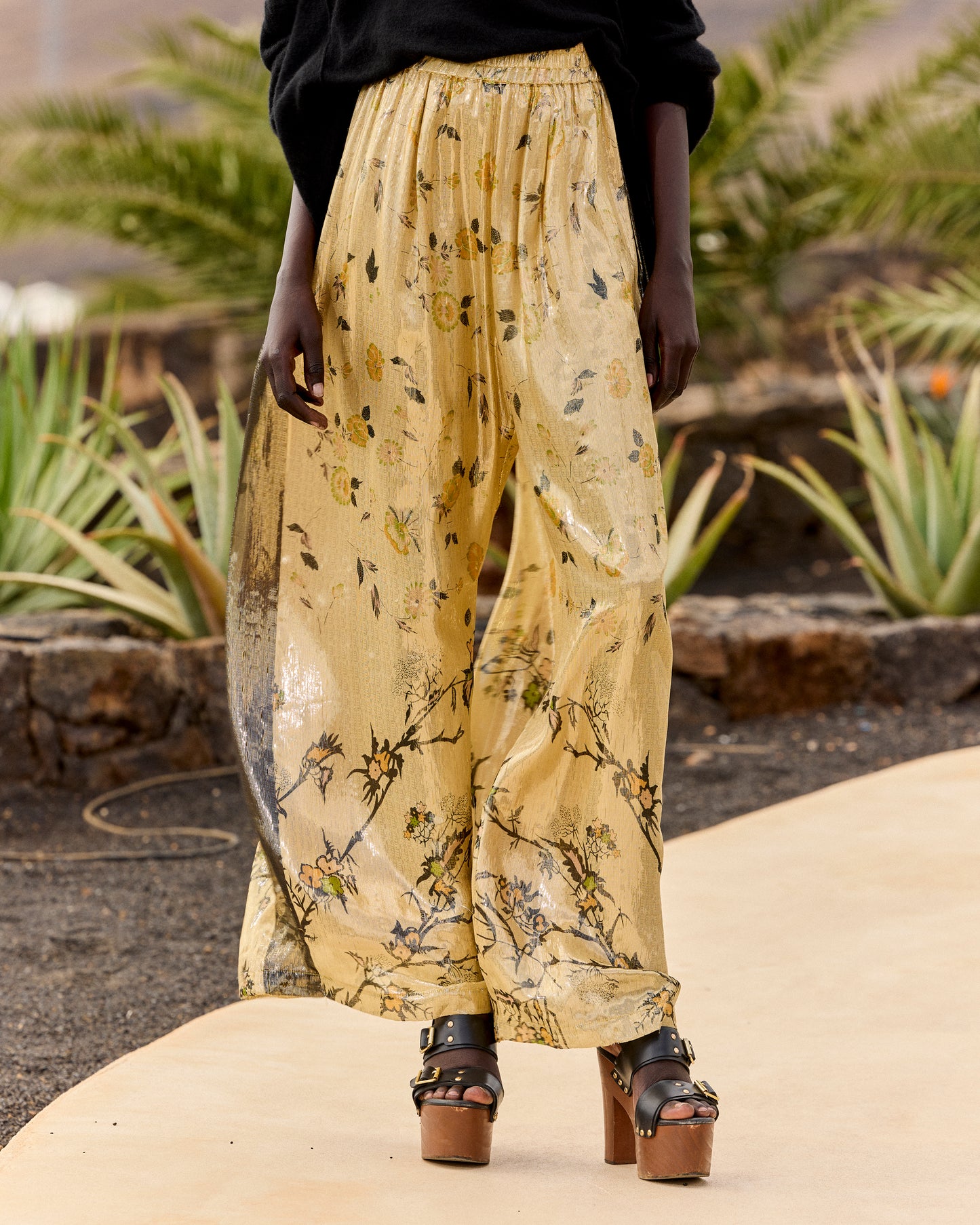 Pantalon Juliette - Jaune