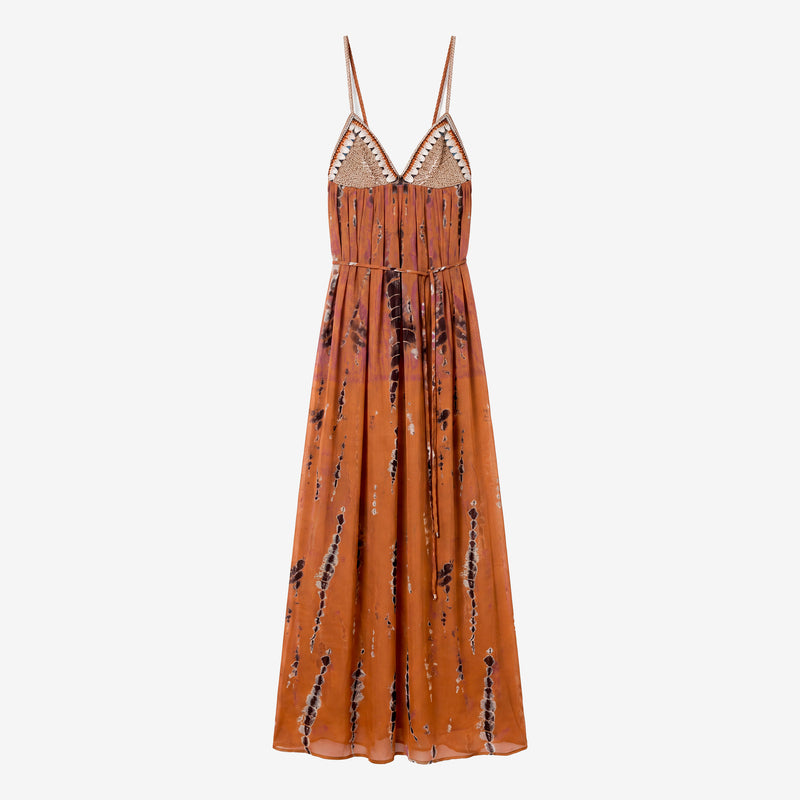 Noctiluca Dress - Brown