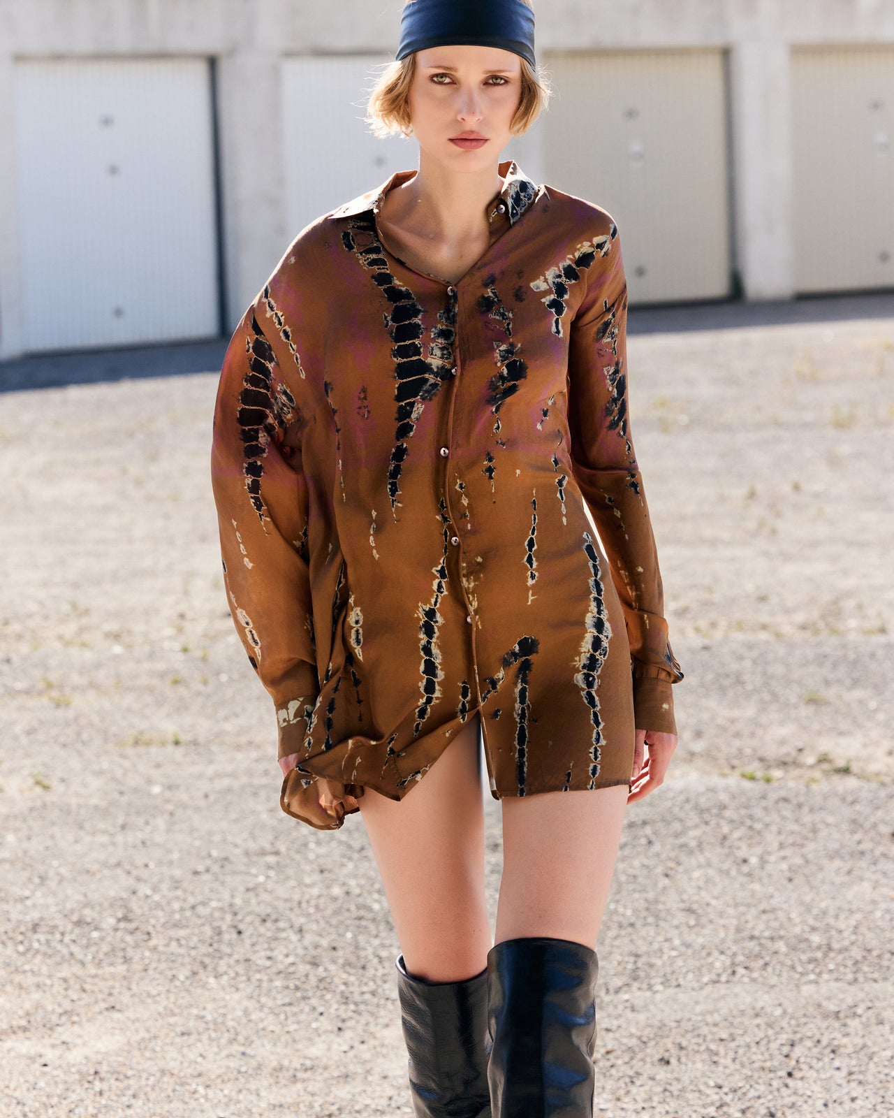 Numar Shirt - Brown - Image 6