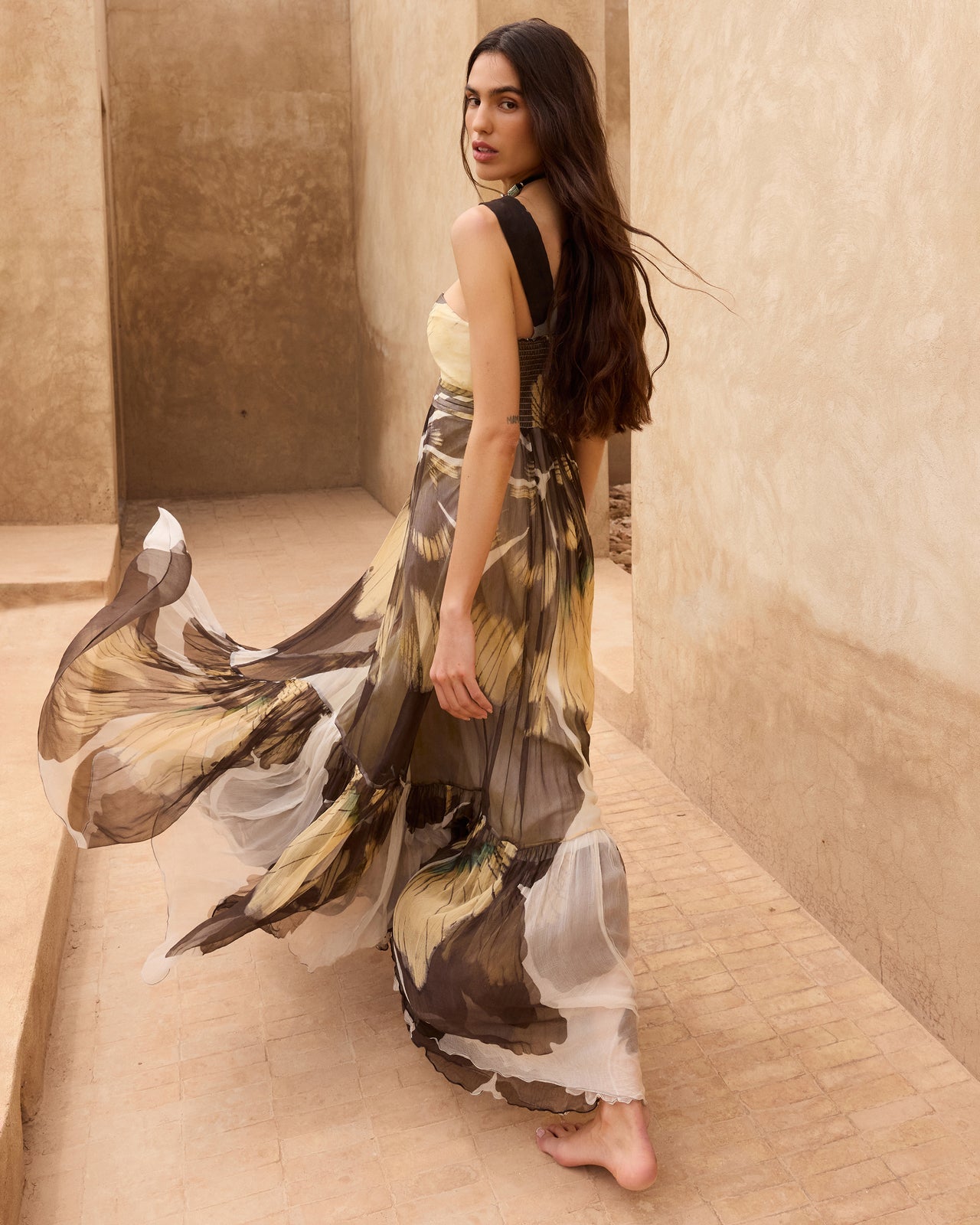 Penta Dress - Black & White - Image 4