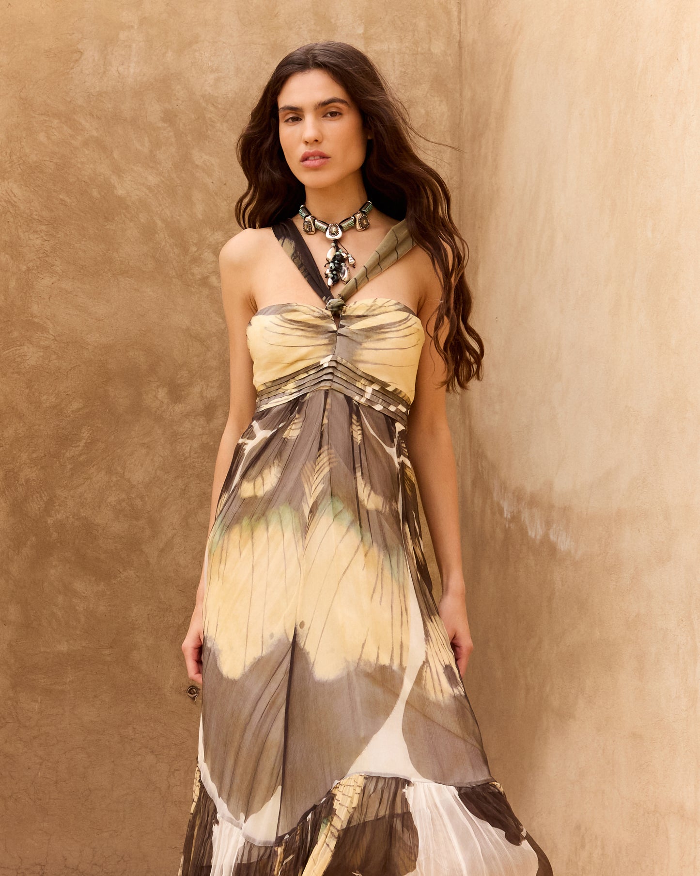 Penta Dress - Black & White