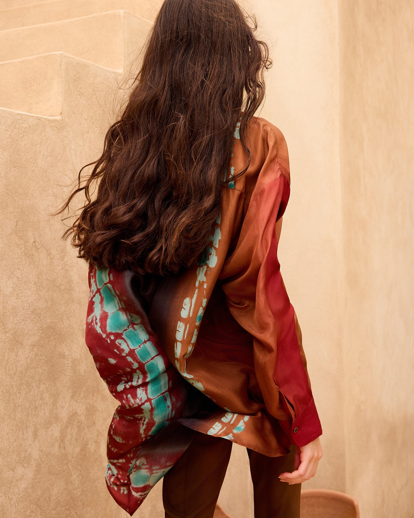 Chemise Plis - Rouge