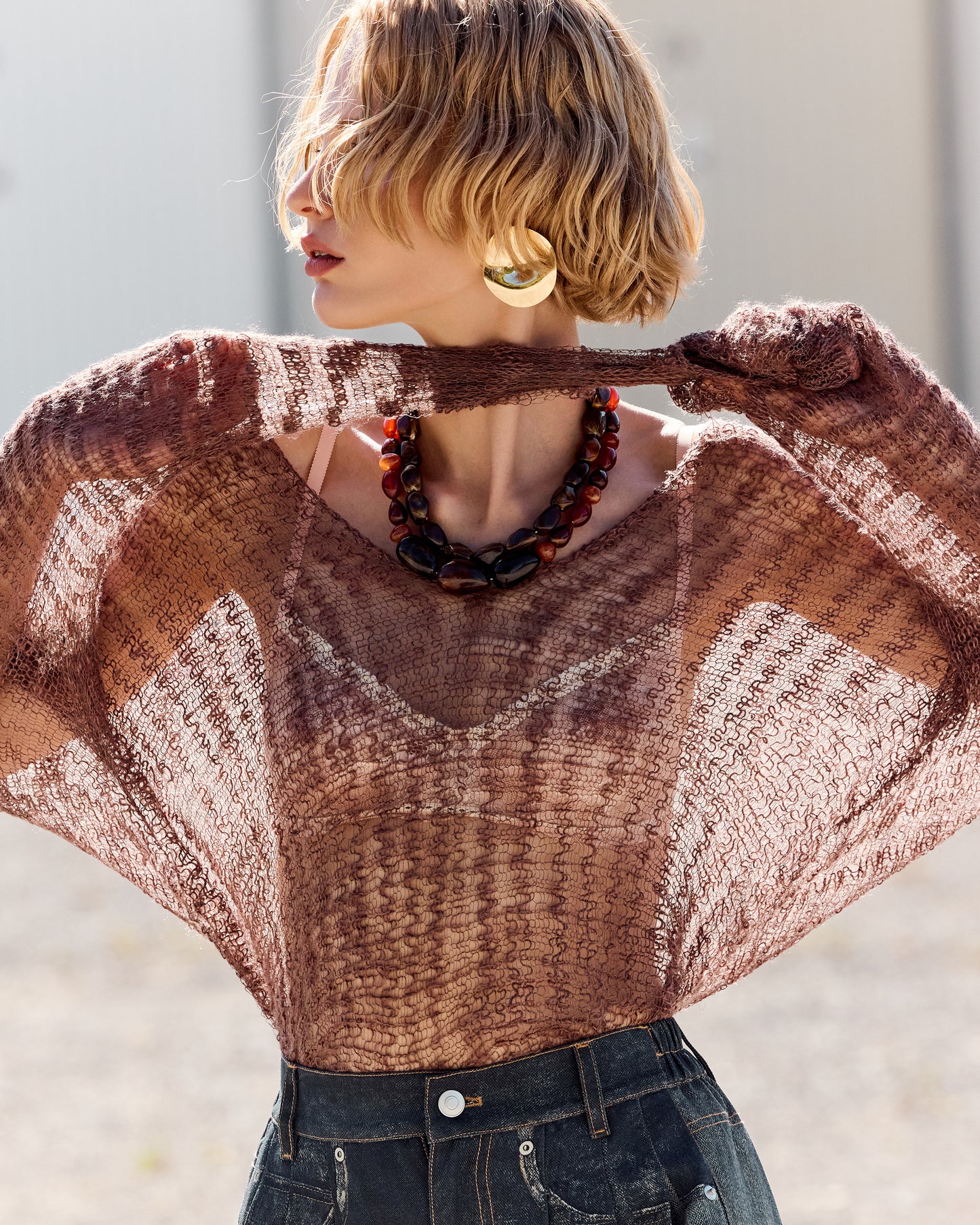 Pull Silis - Taupe