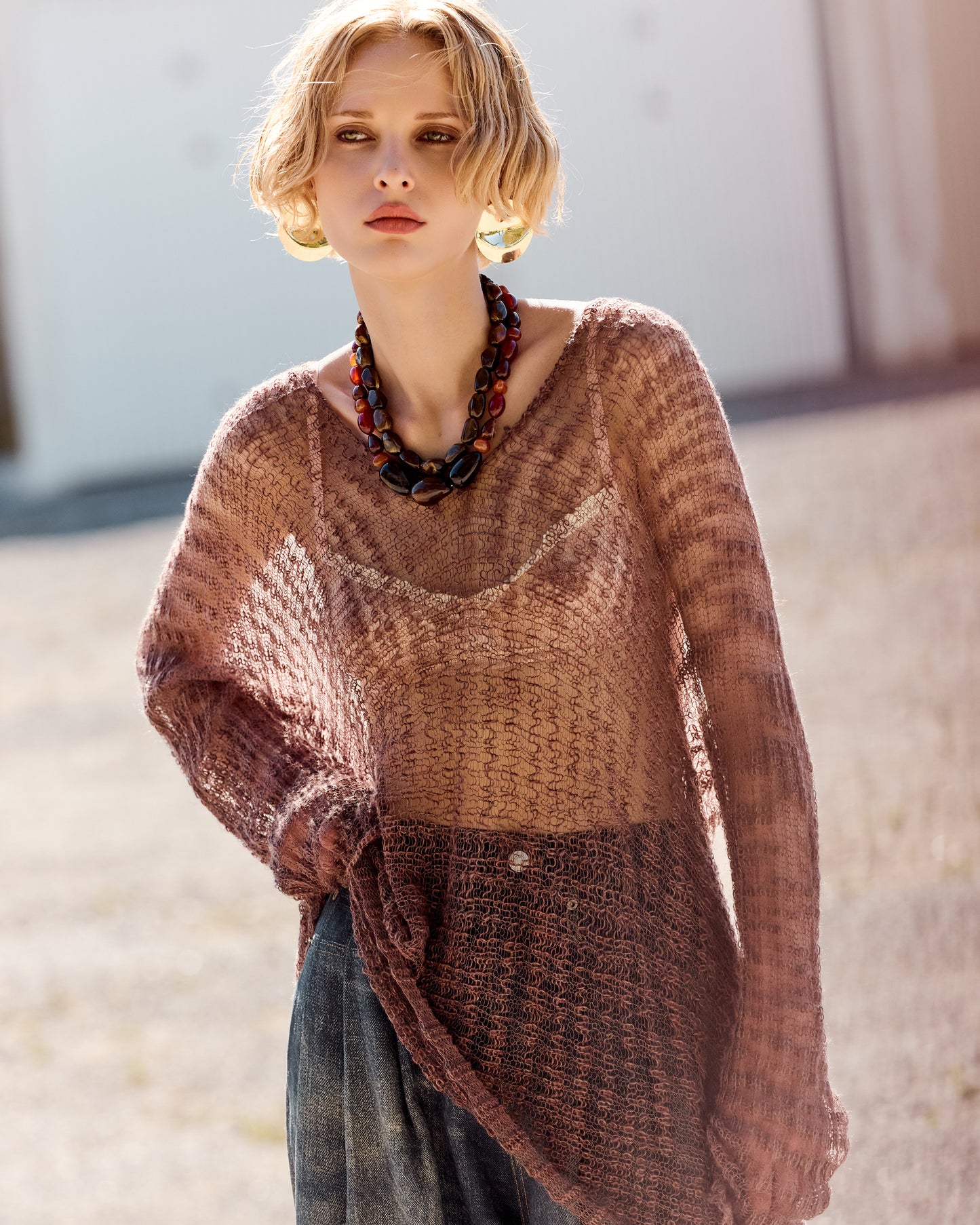 Pull Silis - Taupe