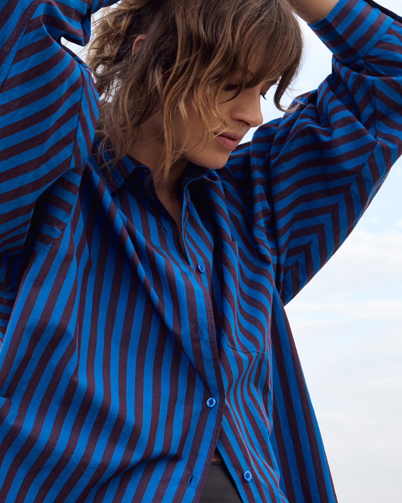 Solcita Shirt - Blue - Image 7