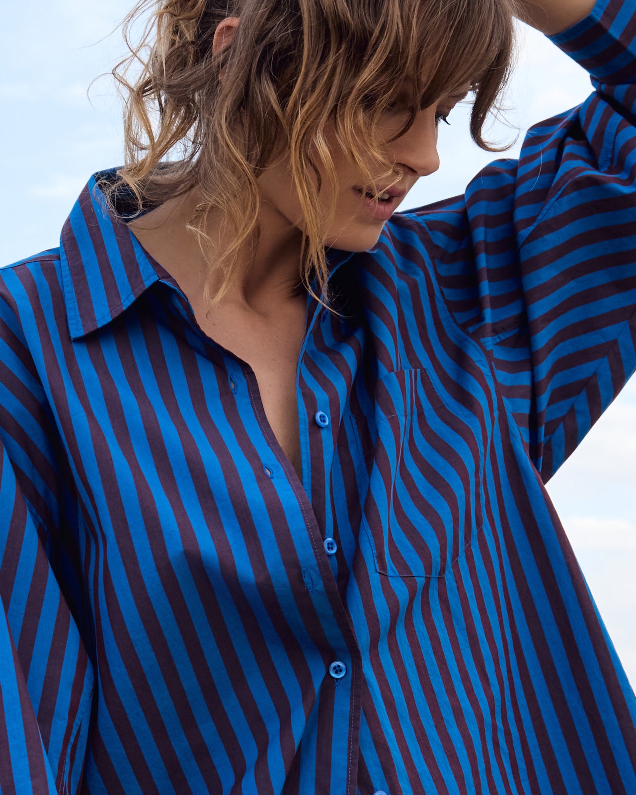 Solcita Shirt - Blue - Image 8