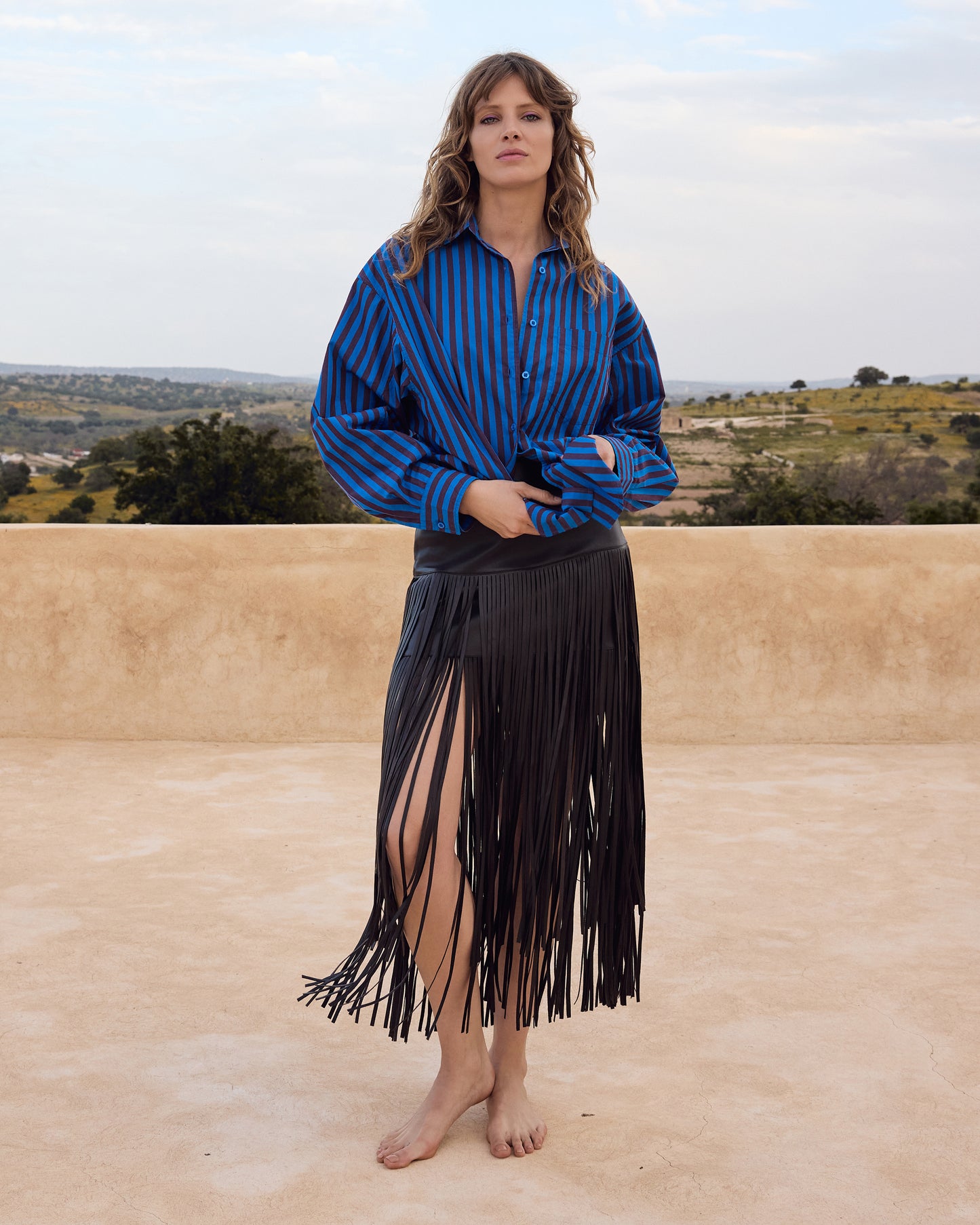 Solcita Shirt - Blue