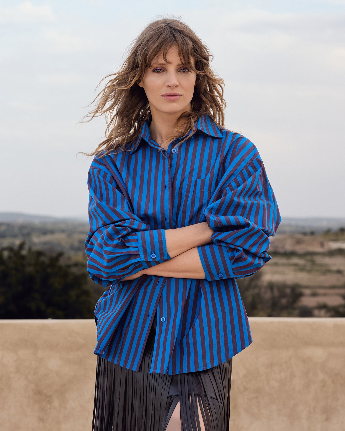 Solcita Shirt - Blue