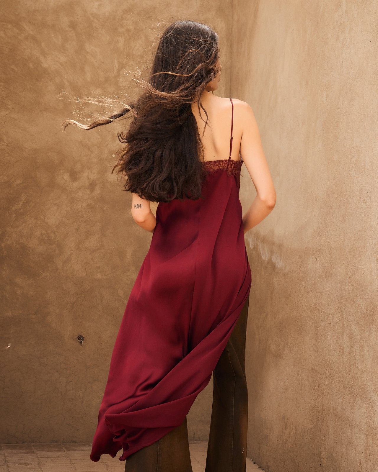 Robe Suava - Rouge - Image 7