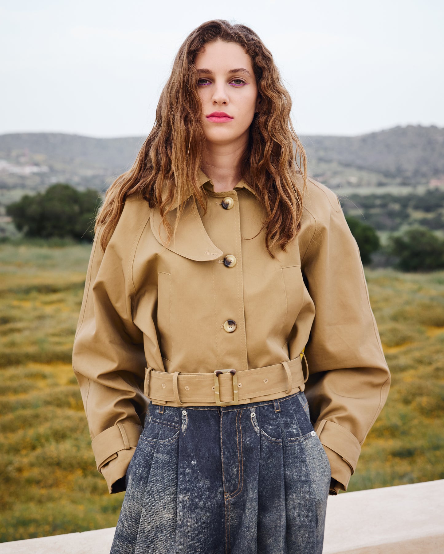 Veste Watteau - Beige