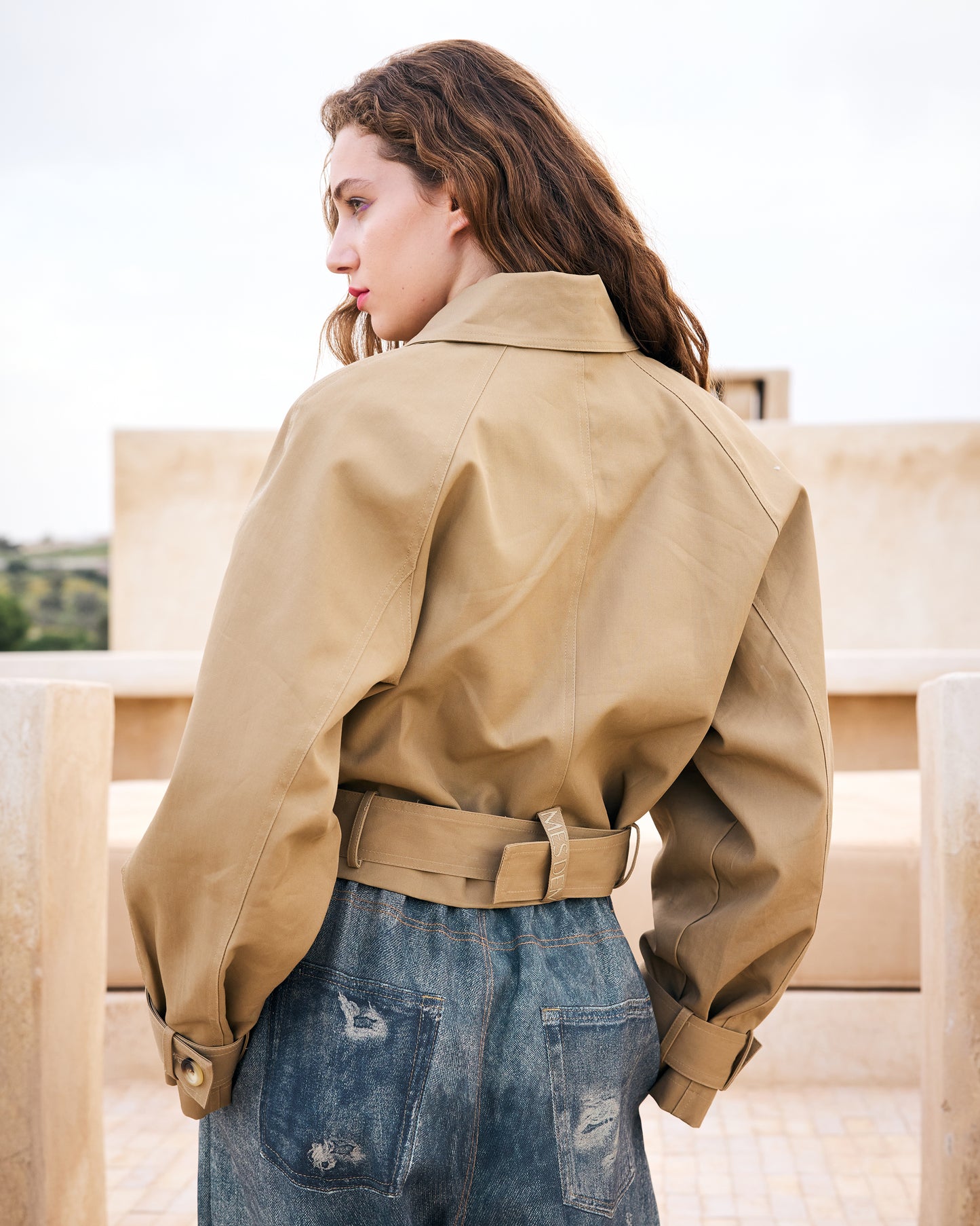 Veste Watteau - Beige