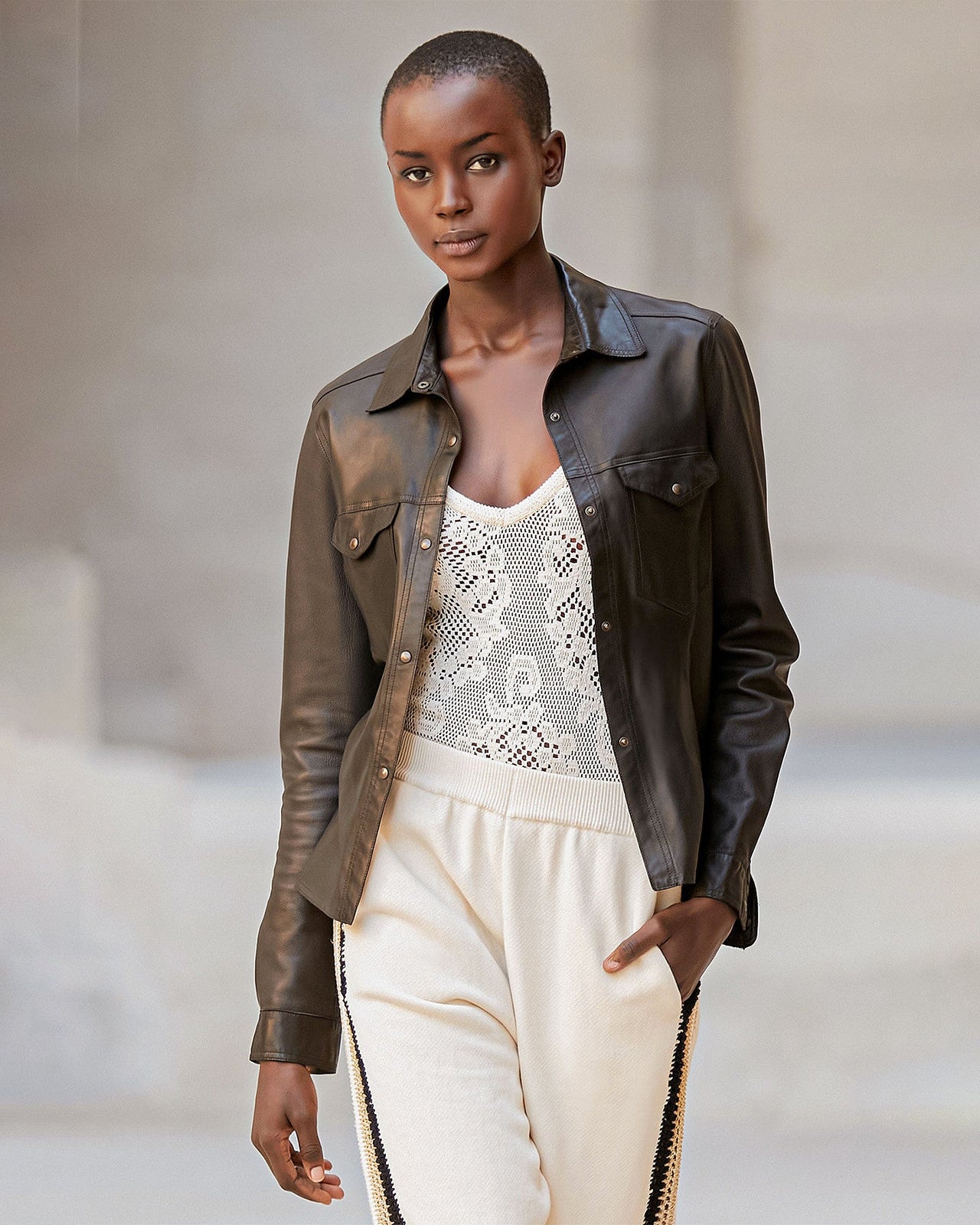 Chemise Derbi  Noir | Mes Demoiselles Paris - Image 3