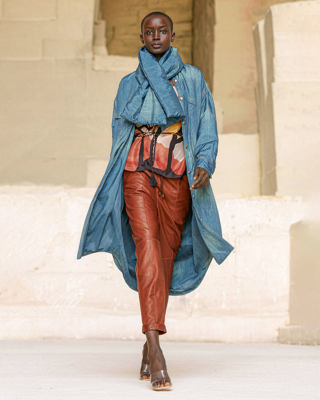 Chemise Drops  Denim | Mes Demoiselles Paris - Image 3