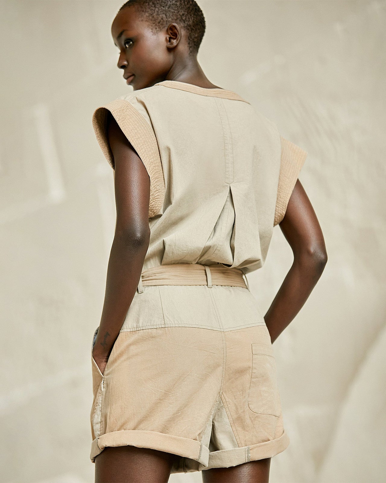 Combinaison Burson  Vert | Mes Demoiselles Paris - Image 4
