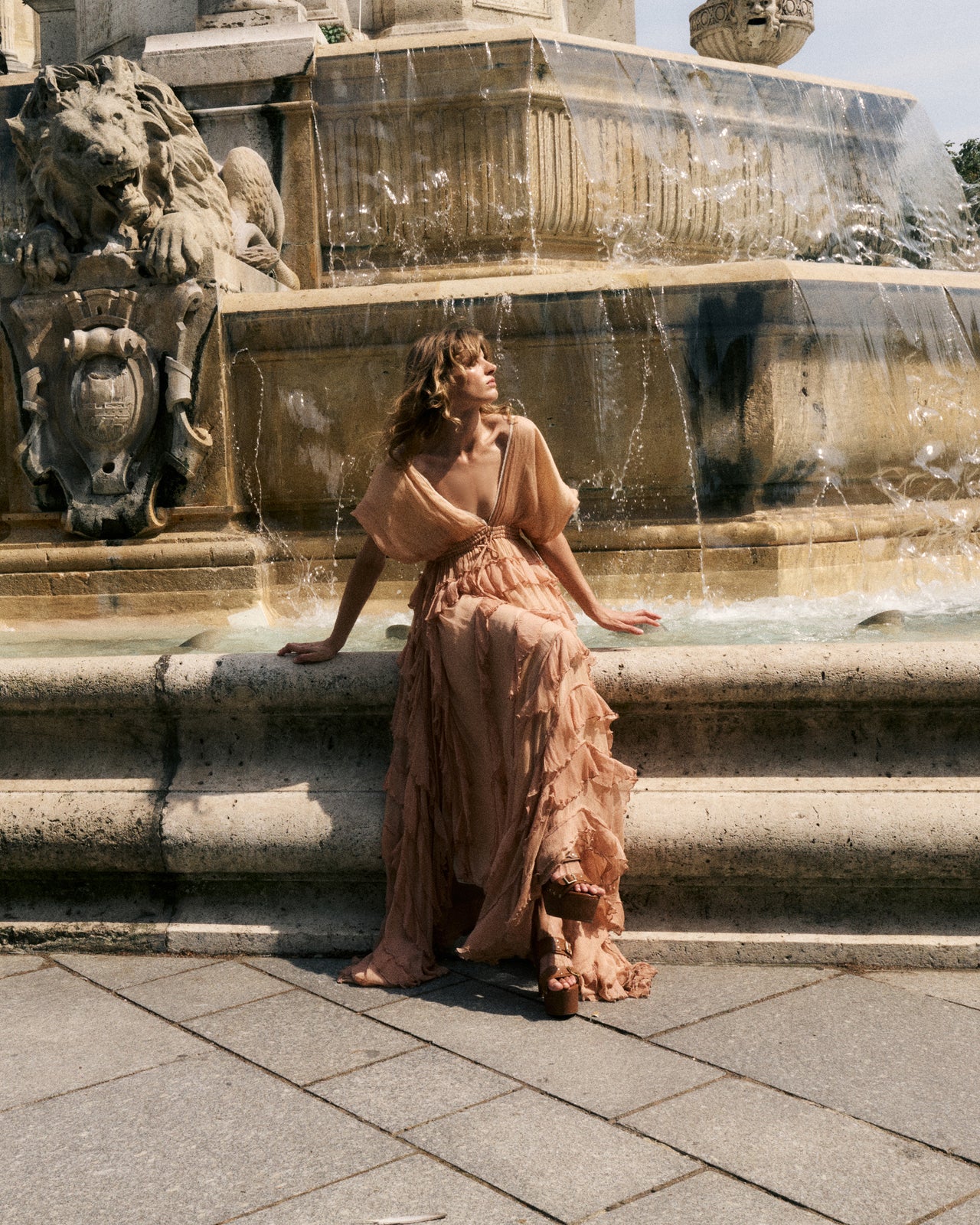 Charlotte Dress - Nude - Image 11