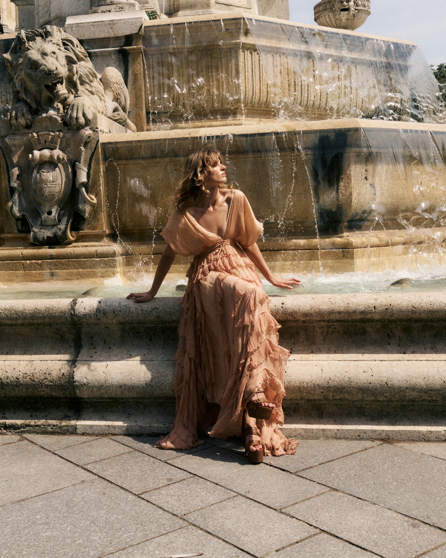 Charlotte Dress - Nude