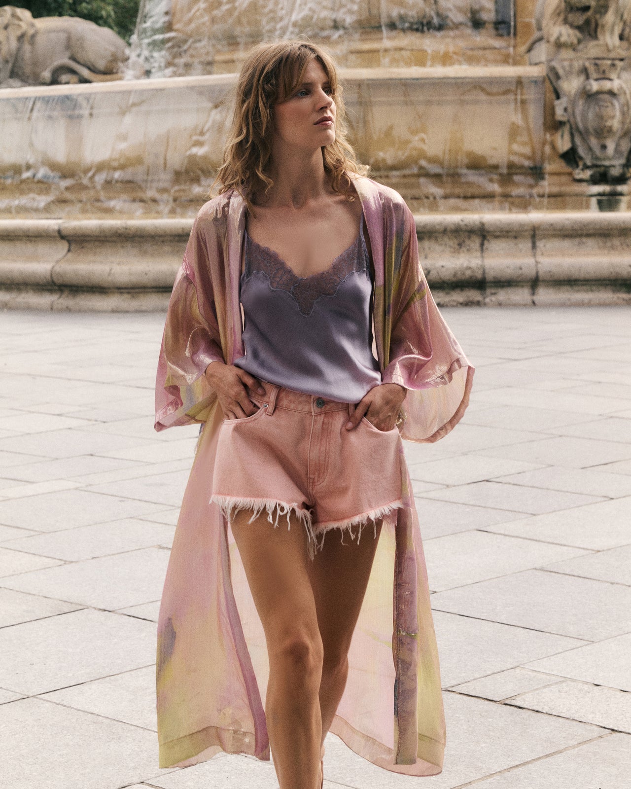 Pina Kimono - Pink - Image 13