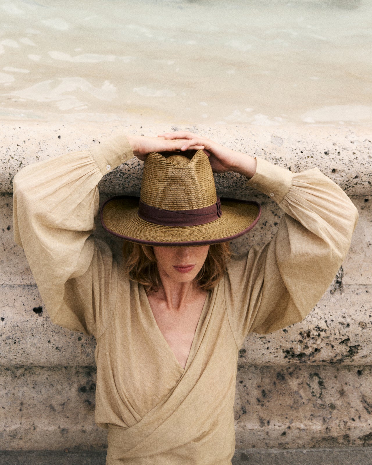 Blouse Donna - Beige - Image 8
