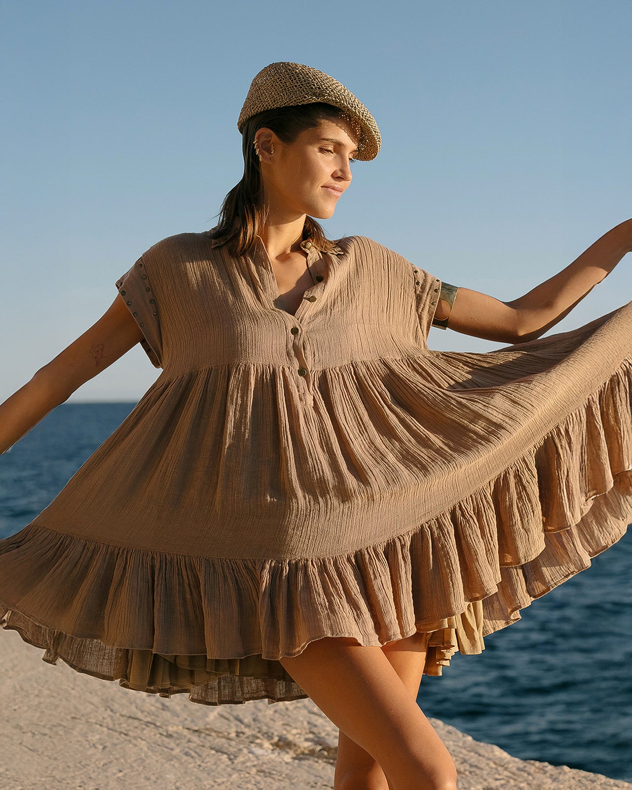 Robe Gamine - Sable - Image 6