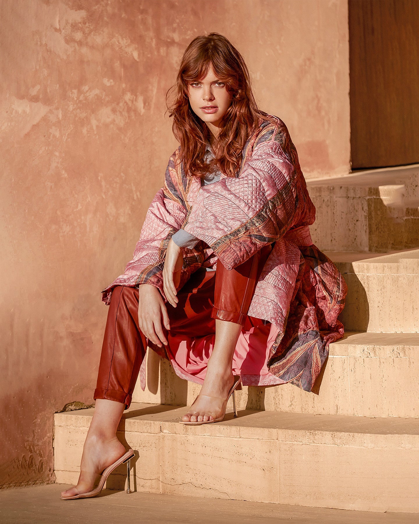 Kimono Kimiko  Imprimé rose | Mes Demoiselles Paris