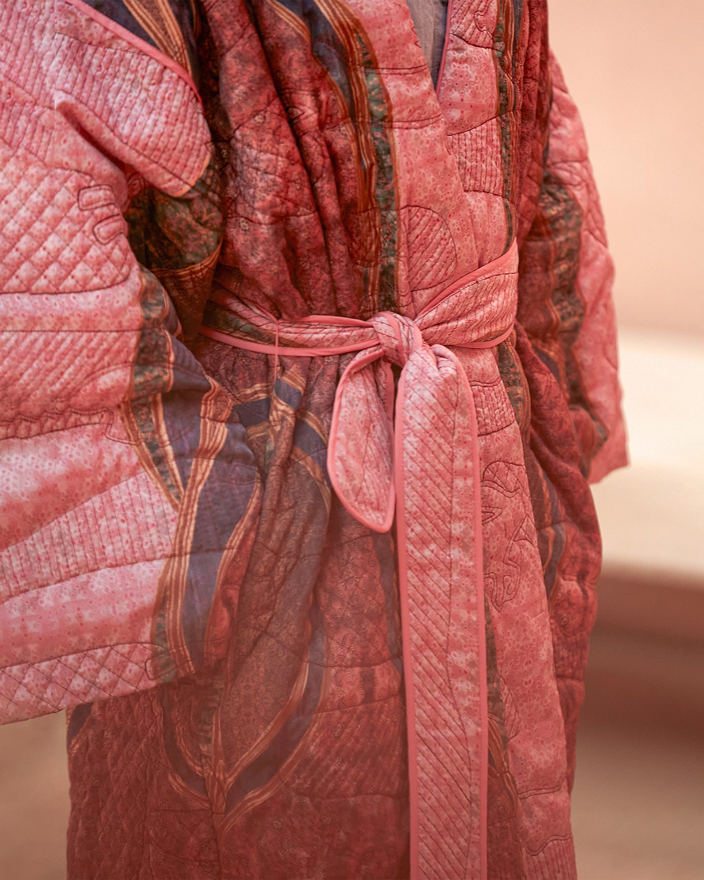 Kimono Kimiko  Imprimé rose | Mes Demoiselles Paris