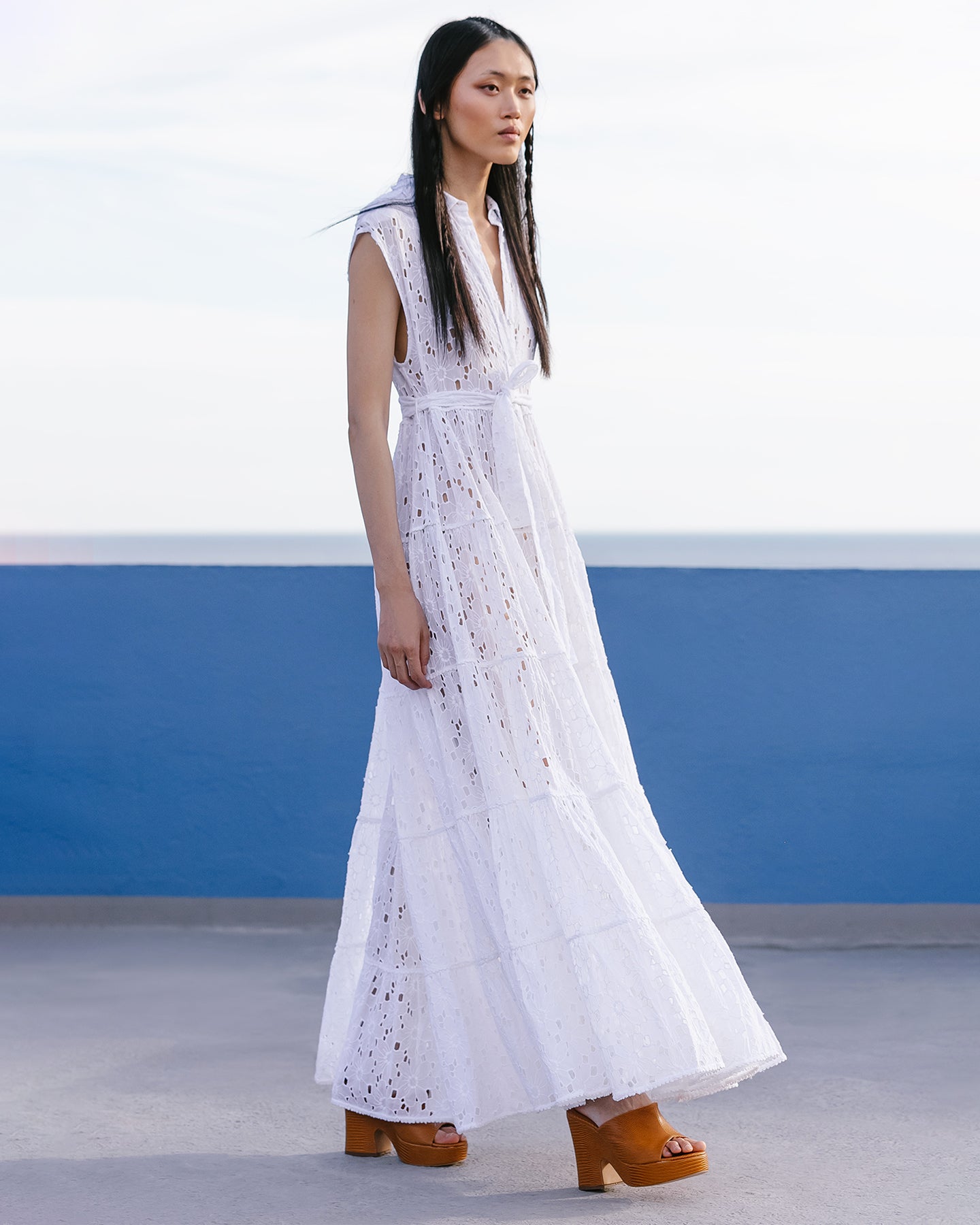 Lacroix Dress - White