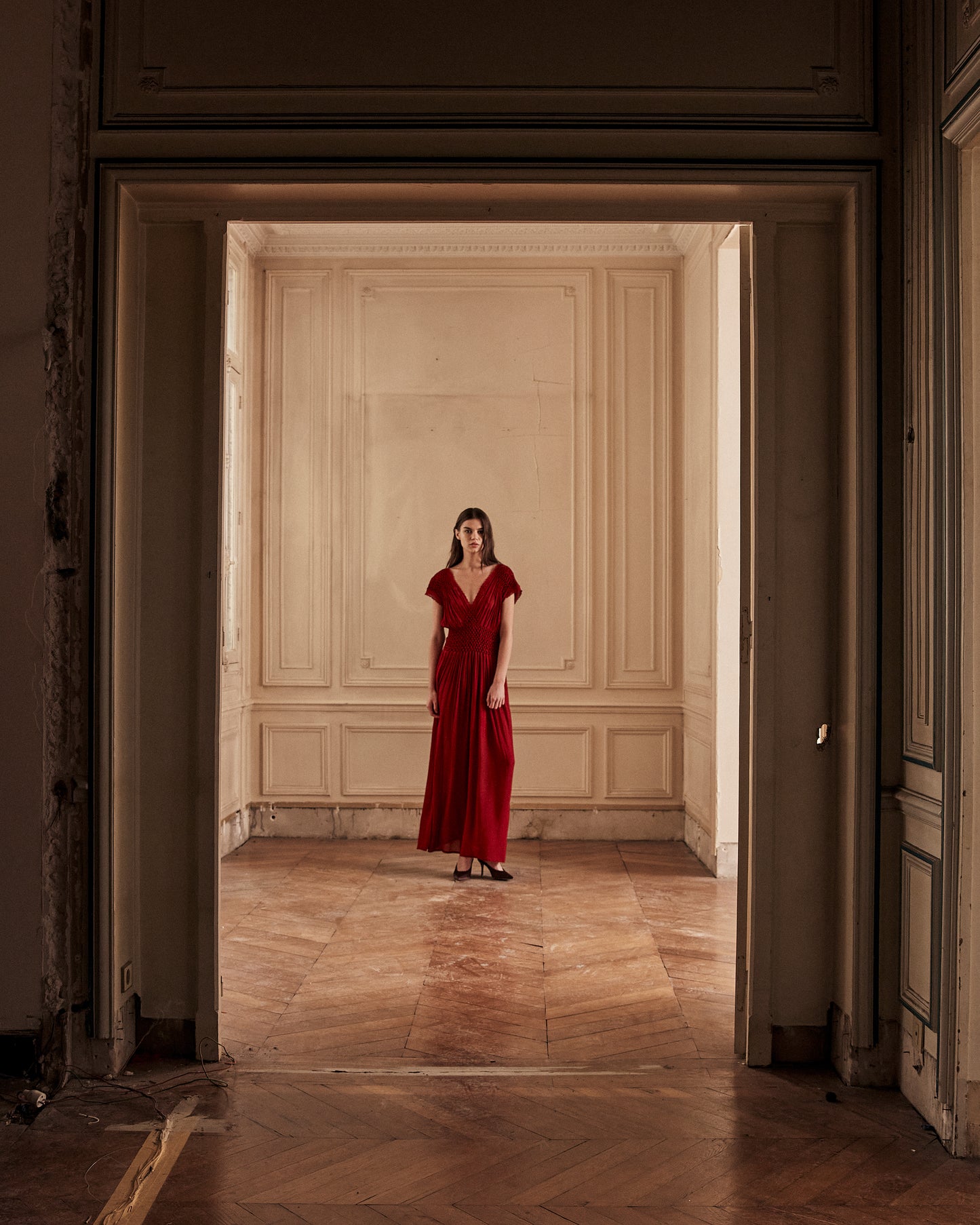 Robe Emira - Rouge
