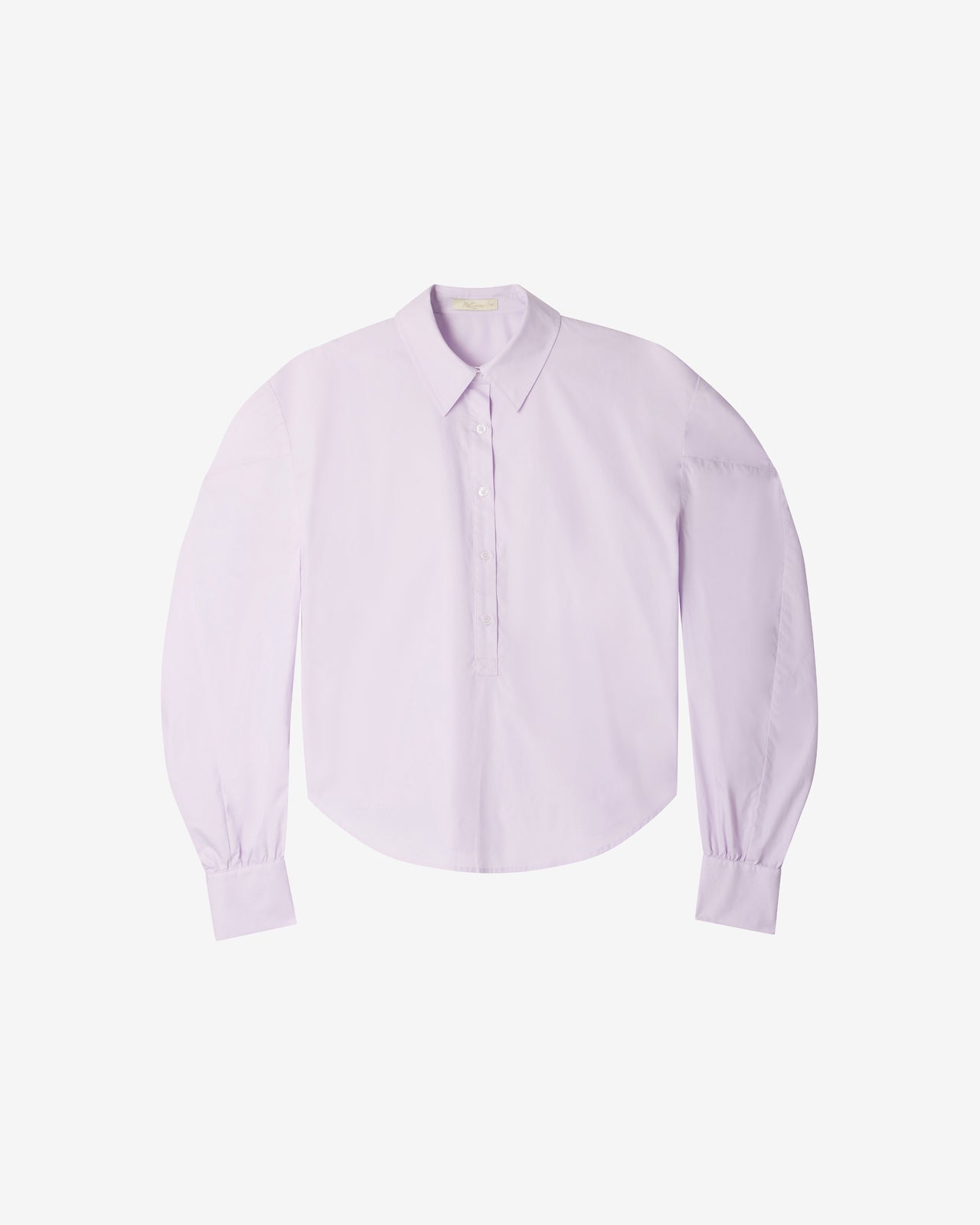 Blouse Sintia - Lavande : Blouse en popeline de coton lilas Mes Demoiselles - Image 5
