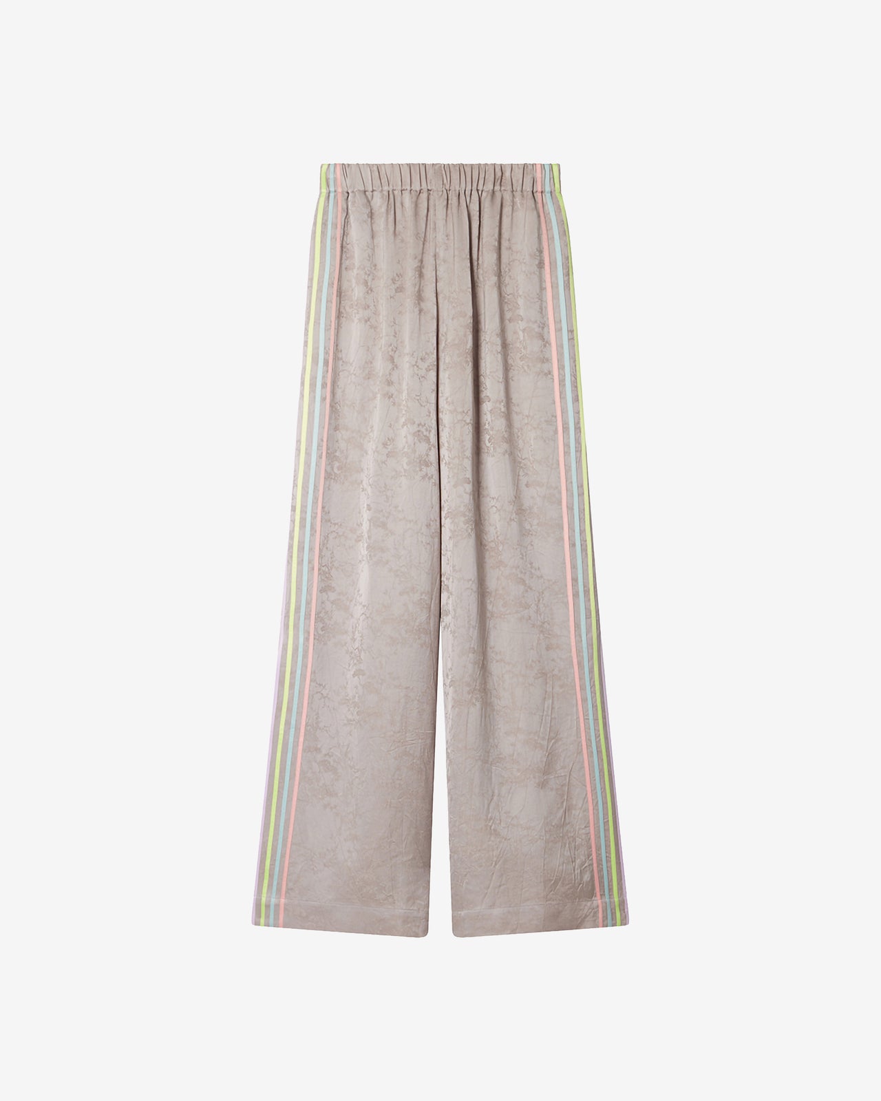 Pantalon Adda - Gris : Pantalon en viscose jacquard gris Mes Demoiselles - Image 6