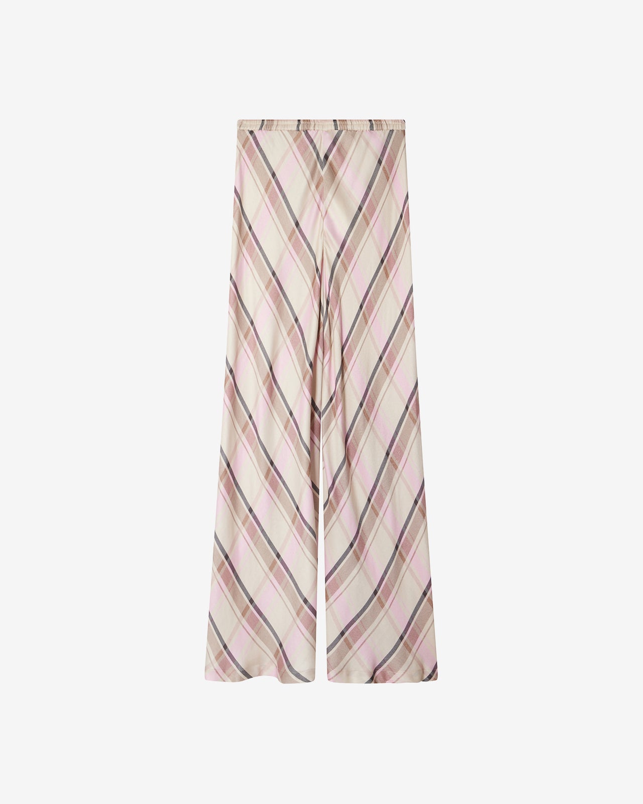 Pantalon Dune - Rose : Pantalon souple en flanelle rose et beige Mes Demoiselles - Image 6