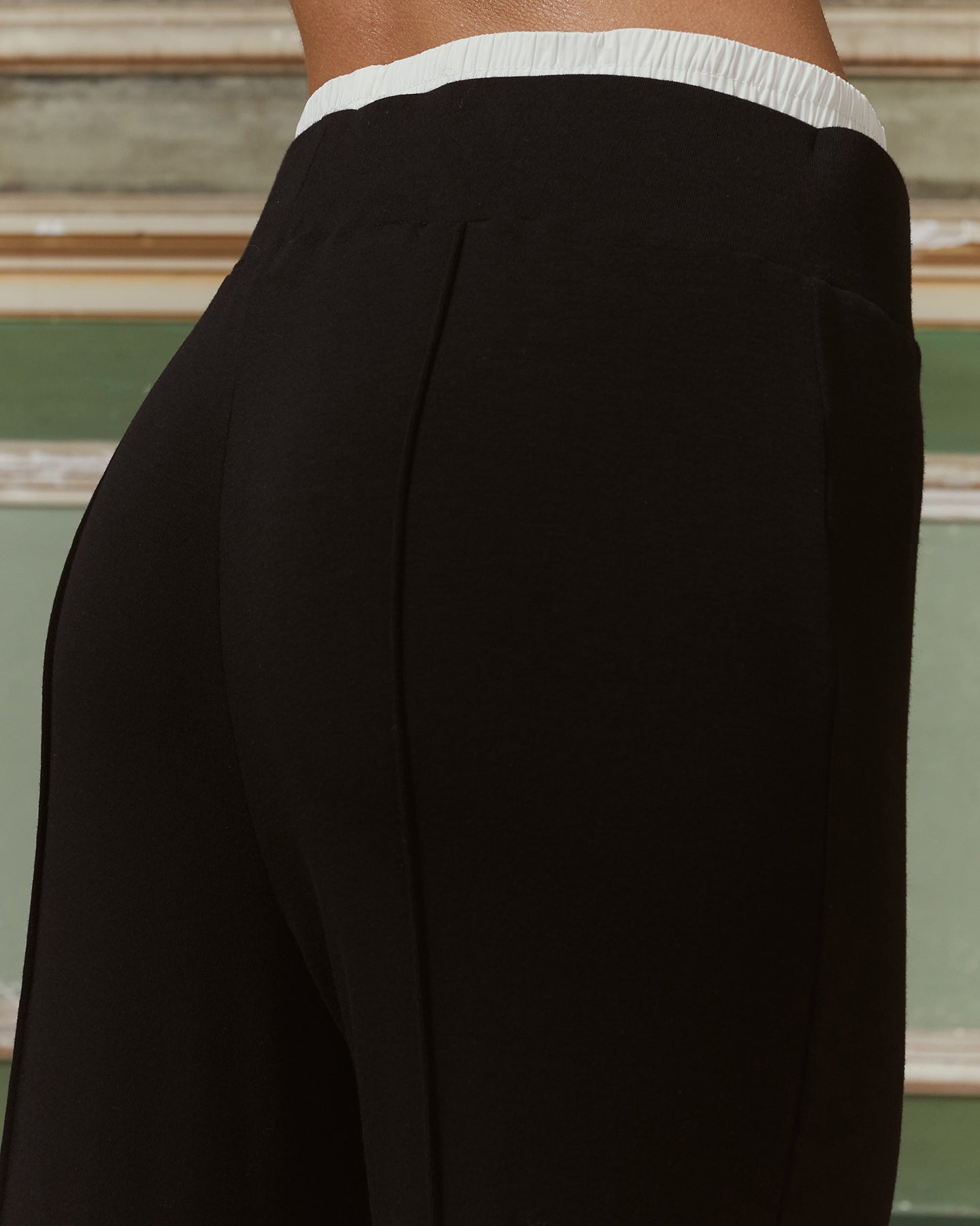 Pantalon Ibyscus - Noir : Pantalon noir élégant Mes Demoiselles