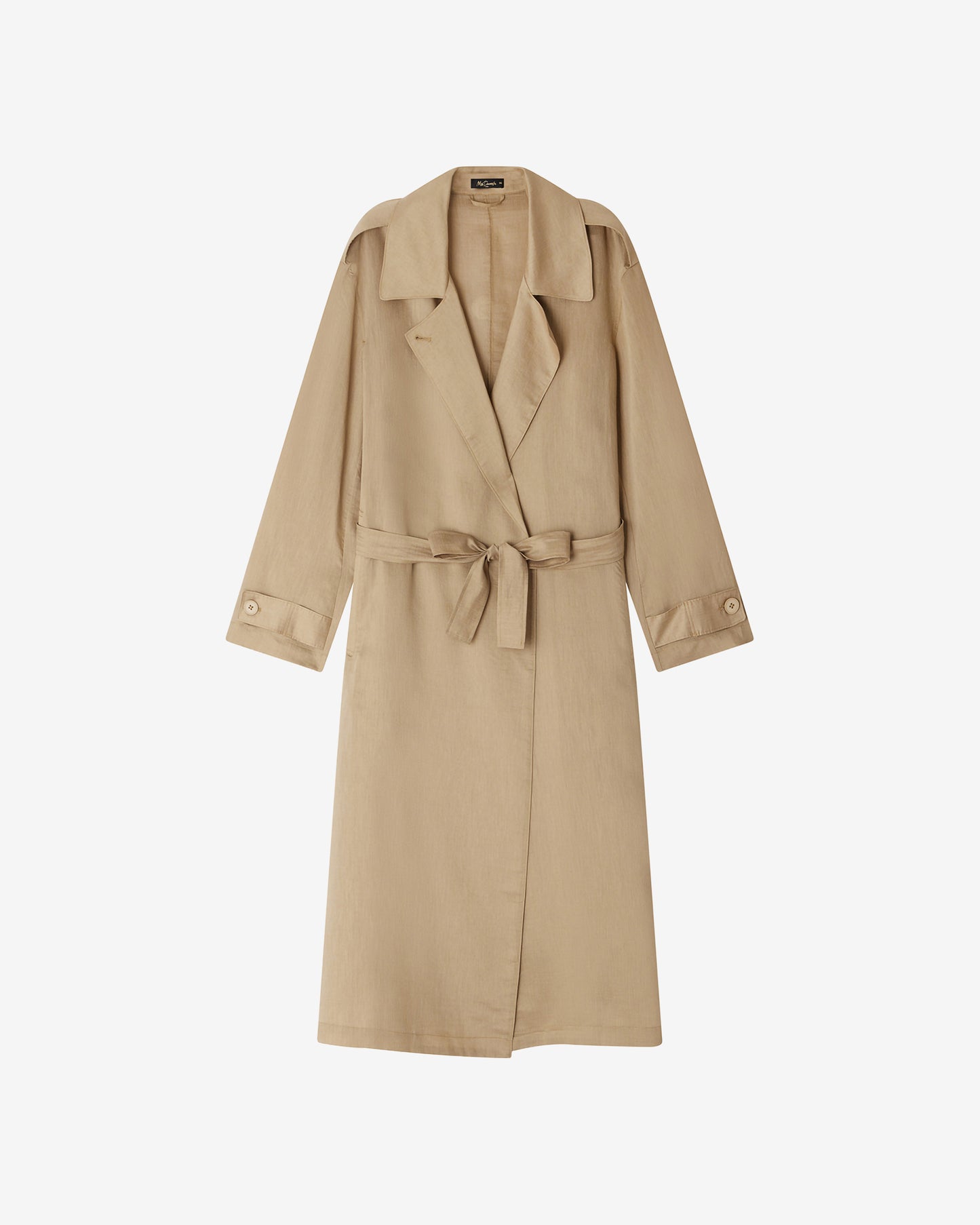 Manteau Soleil - Marron : Manteau imper beige léger et élégant Mes Demoiselles