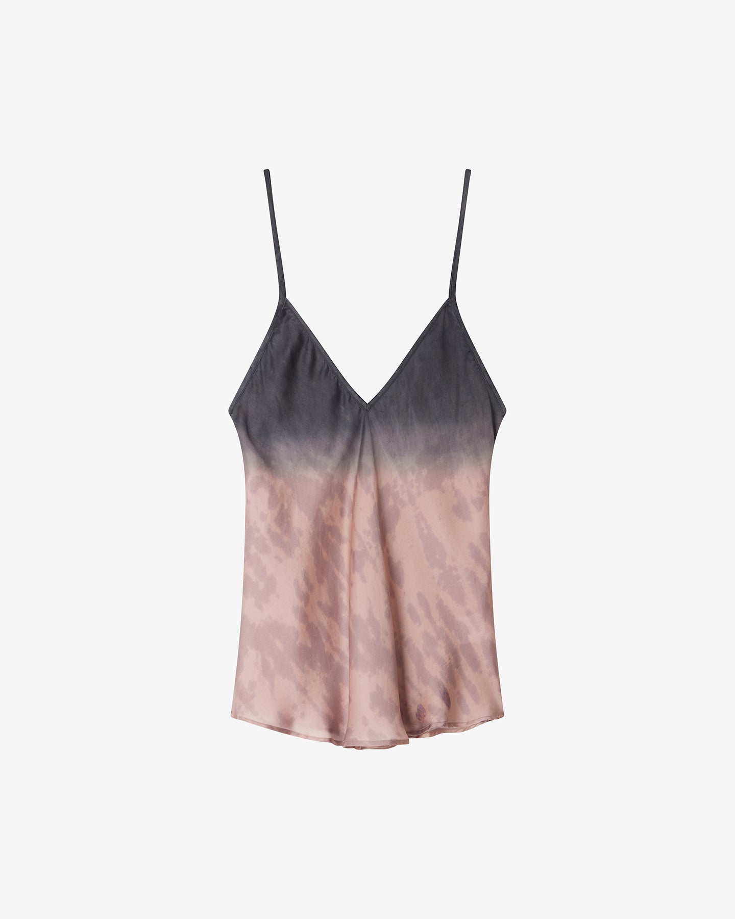 Top Winnie - Rose : Top façon lingerie en tye&dye rose Mes Demoiselles