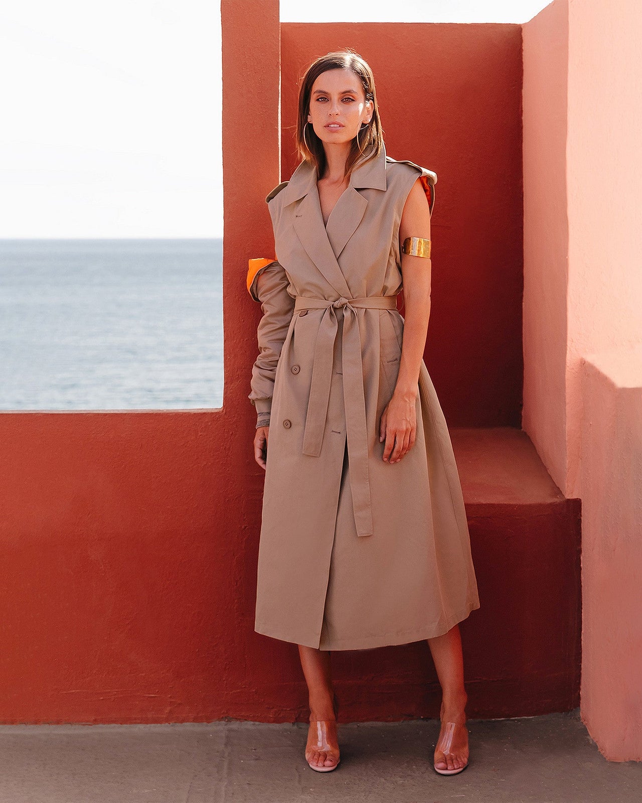 Manteau Raspail  Bronze | Mes Demoiselles Paris - Image 3
