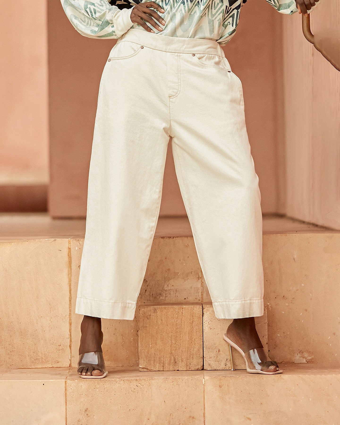 Pantalon Combo  Ecru | Mes Demoiselles Paris