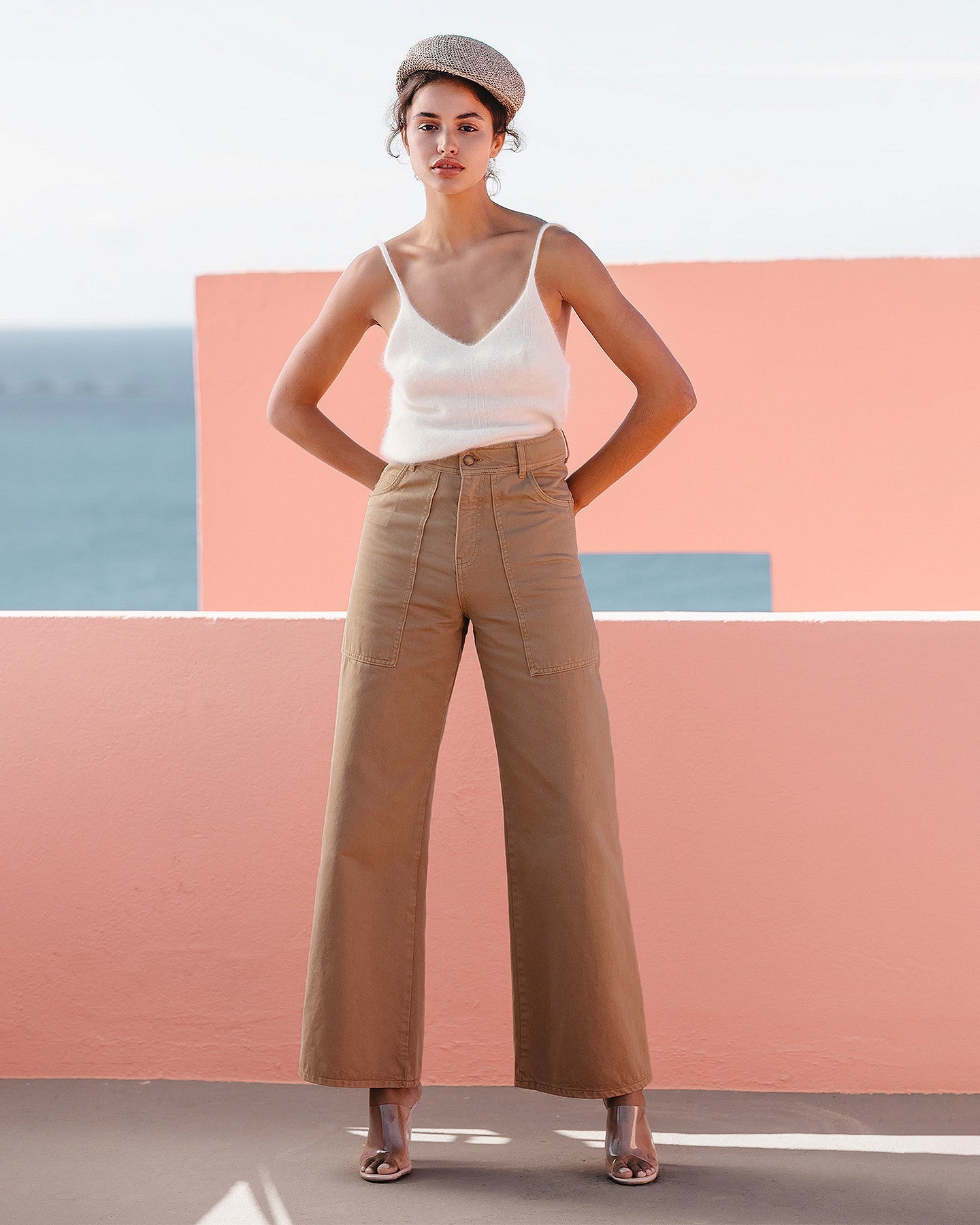 Pantalon Grace  Ocre | Mes Demoiselles Paris