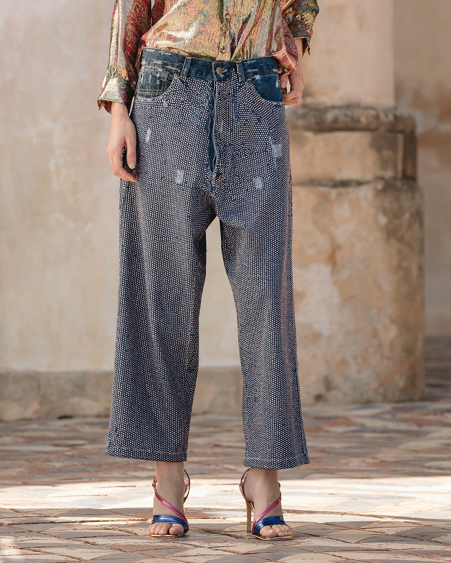 Pantalon Janis  Bleu | Mes Demoiselles Paris