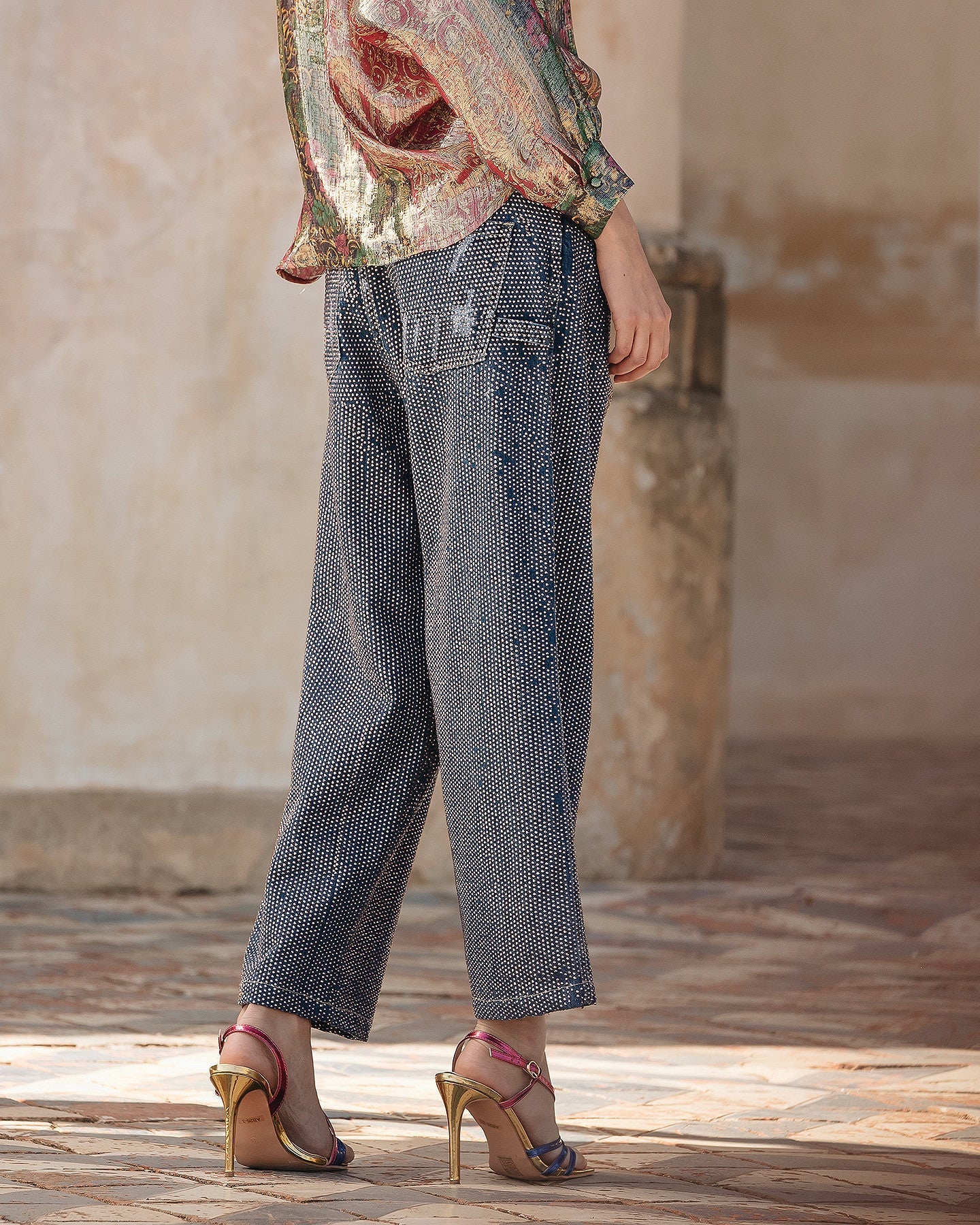 Pantalon Janis  Bleu | Mes Demoiselles Paris