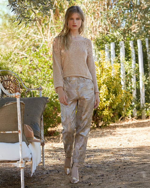 Pantalon Kezar  Imprimé fleuri | Mes Demoiselles Paris - Image 3