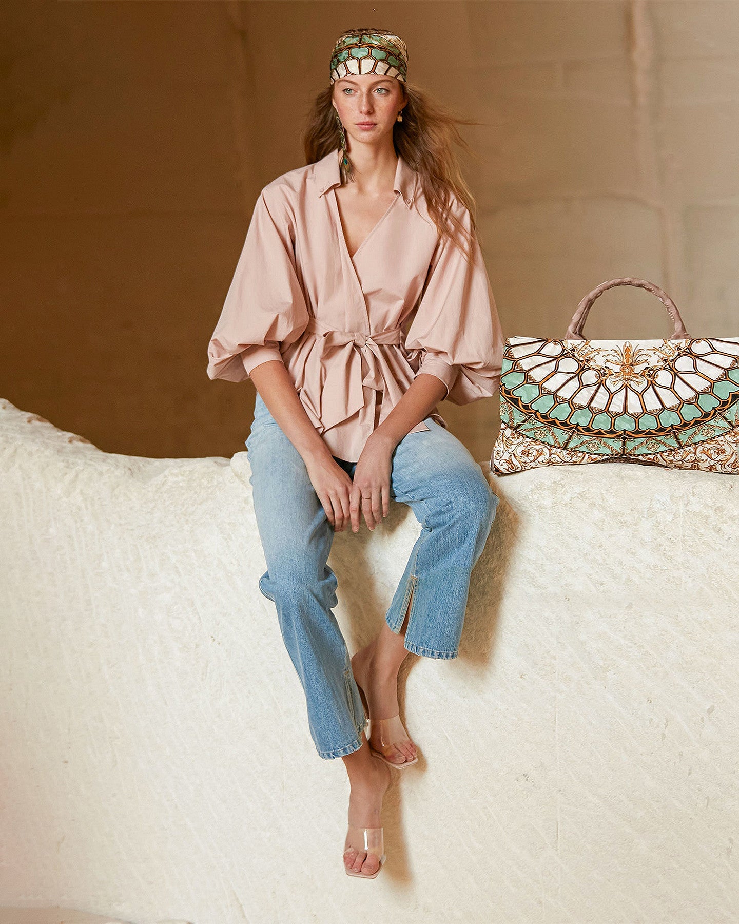 Pantalon Mes stylish  Denim clair | Mes Demoiselles Paris
