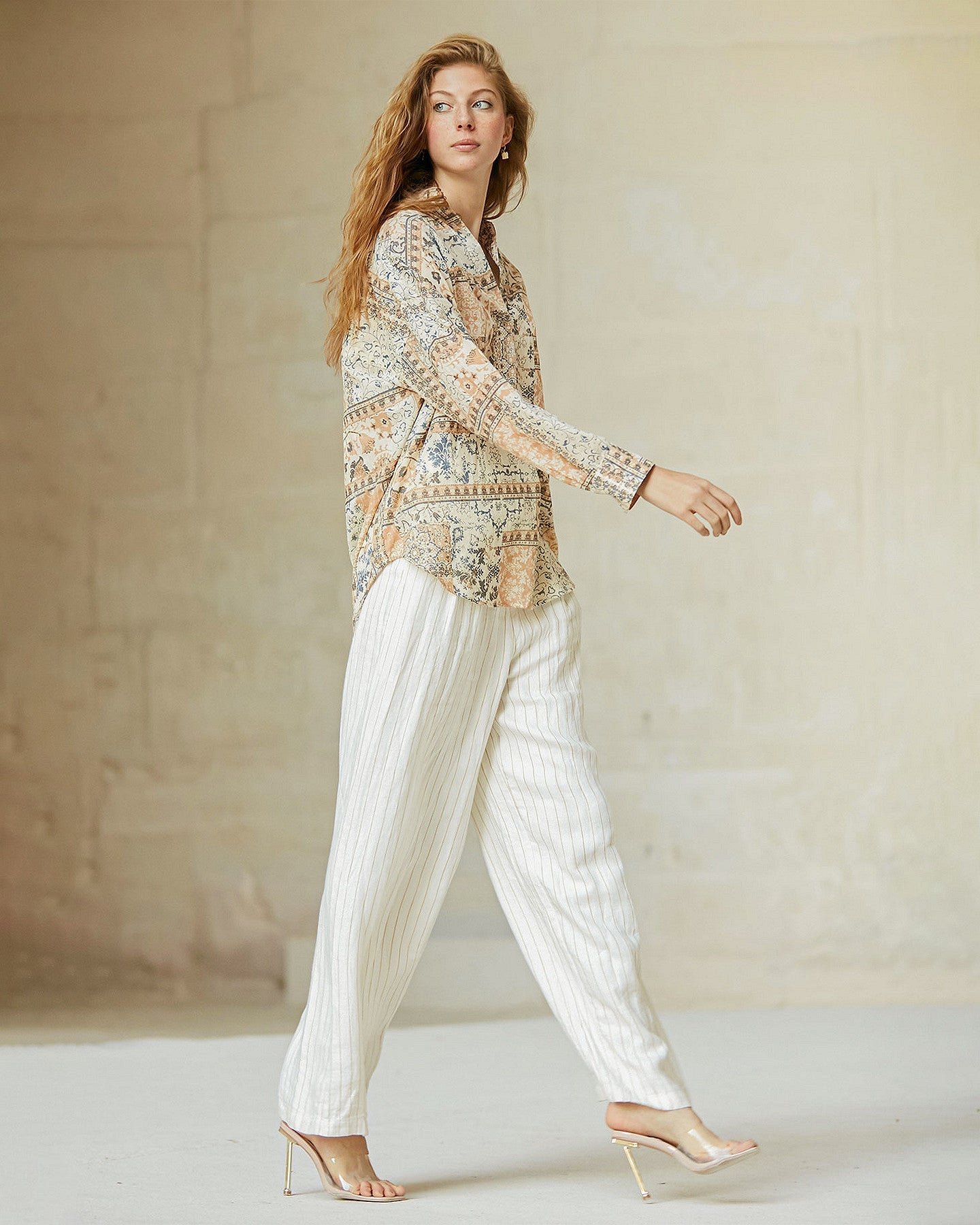 Pantalon Moricone  Ecru | Mes Demoiselles Paris