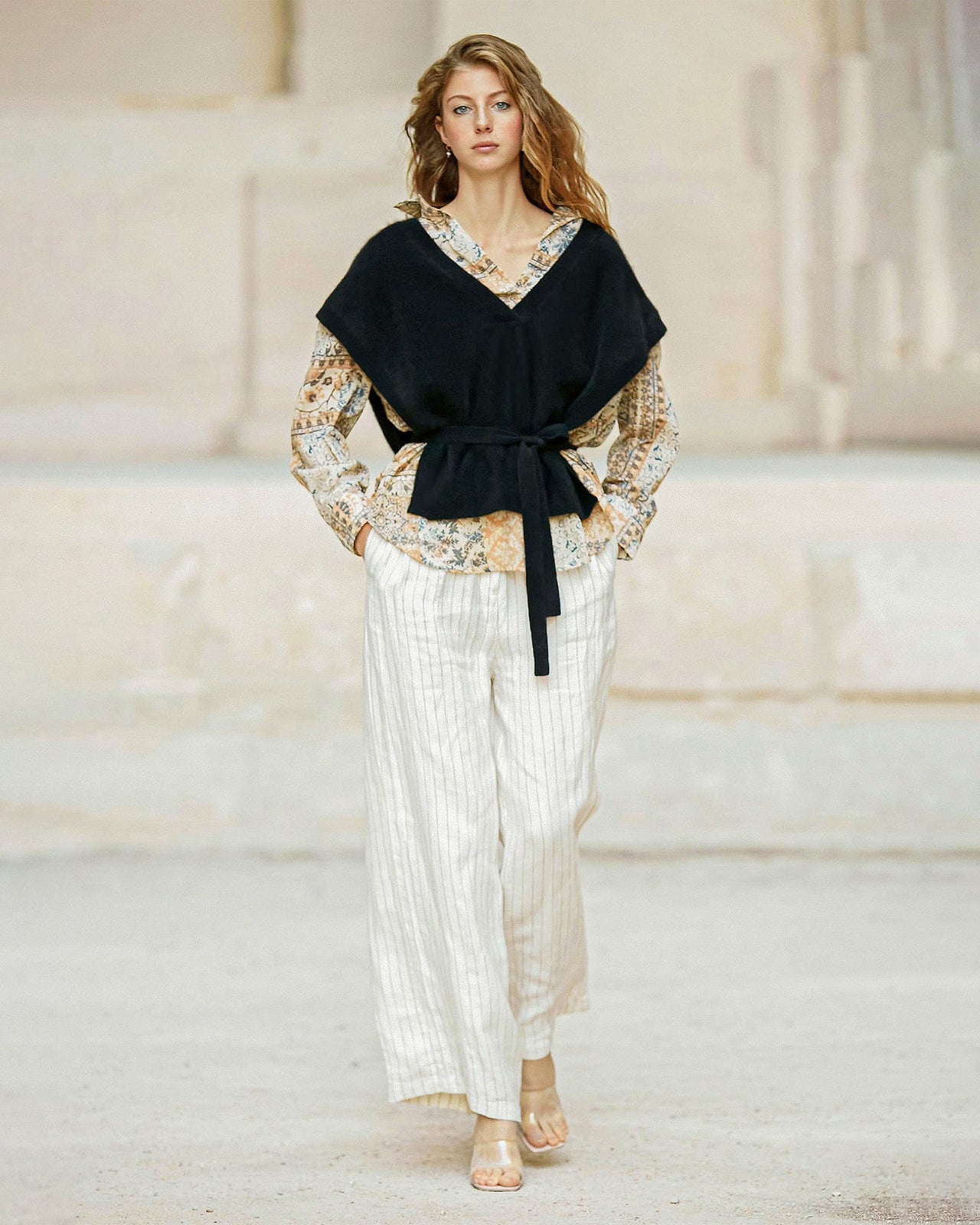 Pantalon Moricone  Ecru | Mes Demoiselles Paris - Image 4