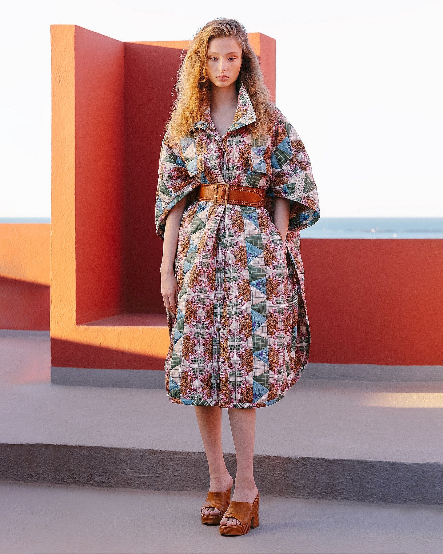 Poncho Fona  Multicolore | Mes Demoiselles Paris