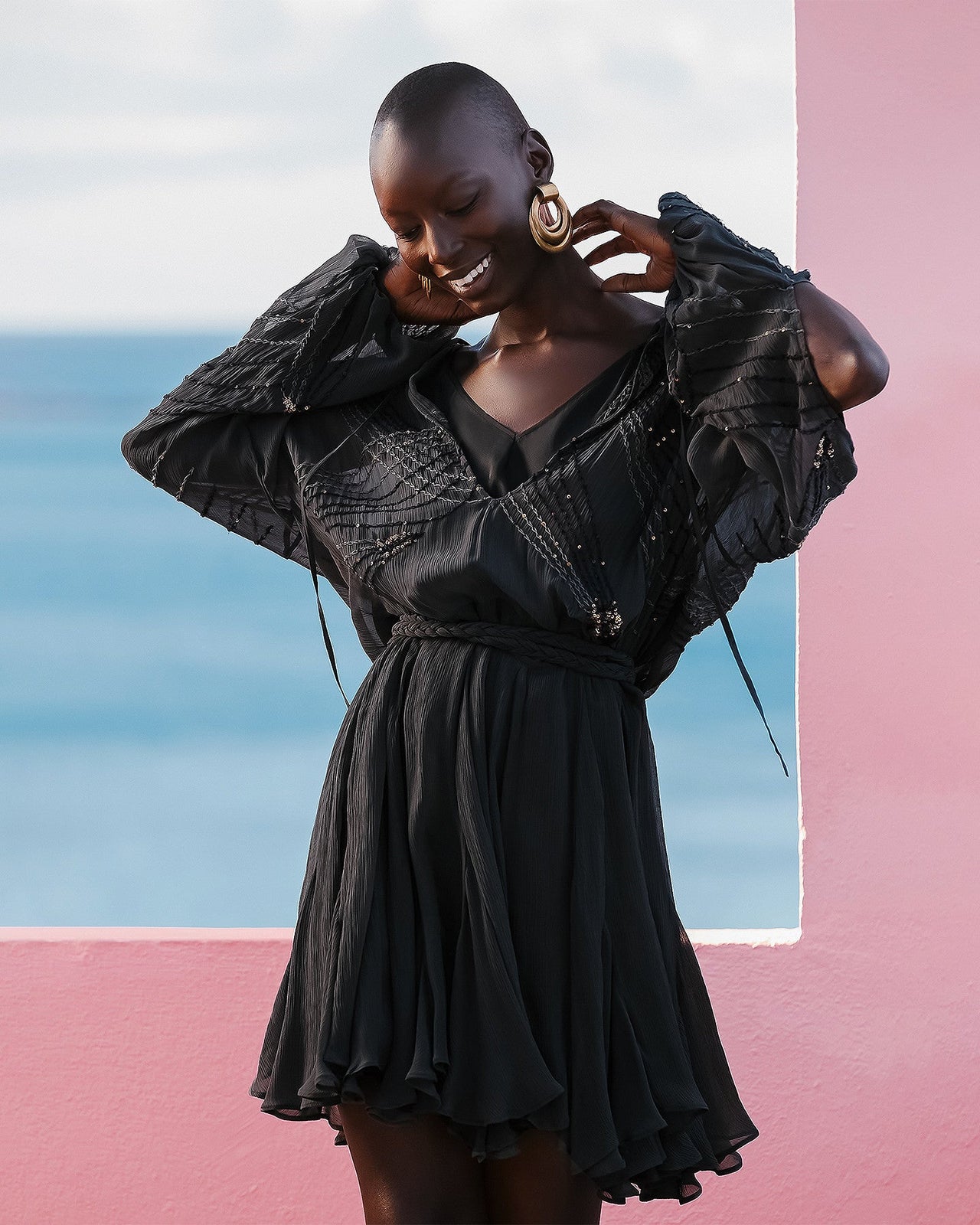 Robe Anna  Noir | Mes Demoiselles Paris - Image 3