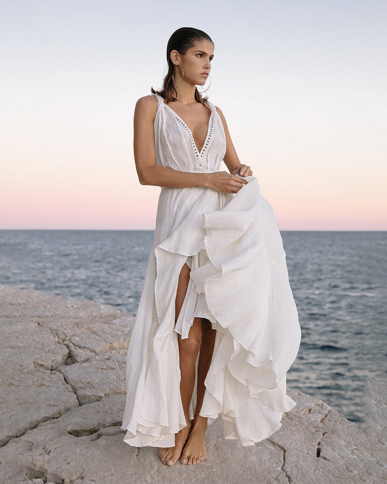 Robe Doperni  Blanc | Mes Demoiselles Paris - Image 3
