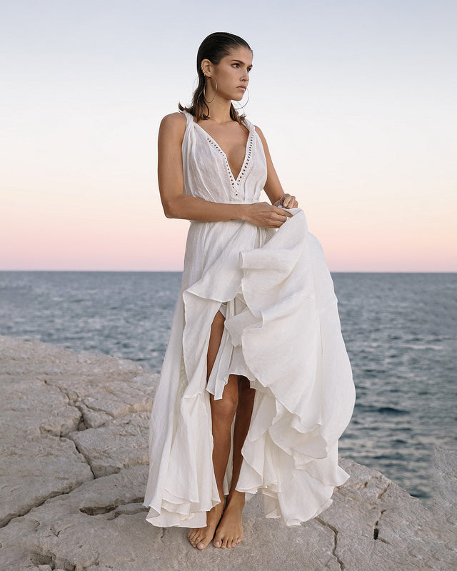 Robe Doperni  Blanc | Mes Demoiselles Paris - Image 2